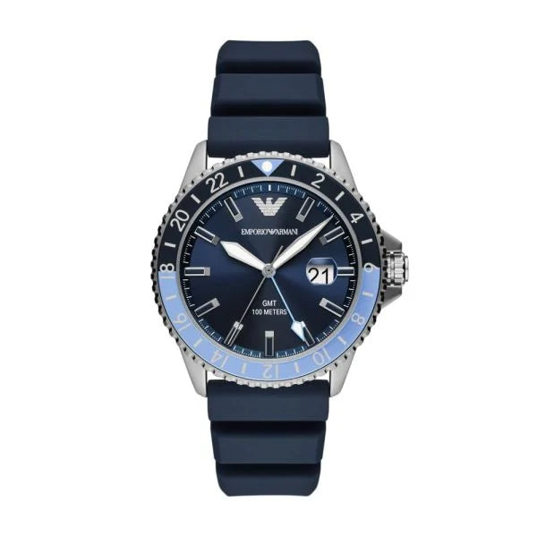 Armani Blue Silicon AR11592