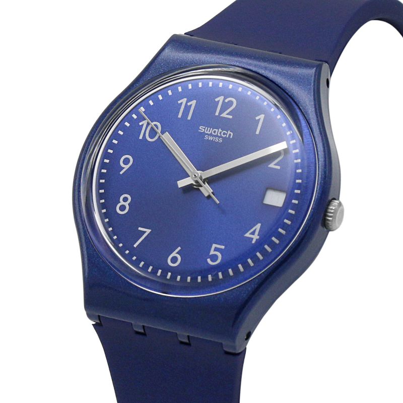 Swatch Silver In Blue GN416