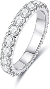 Full Eternity Moissanite Band