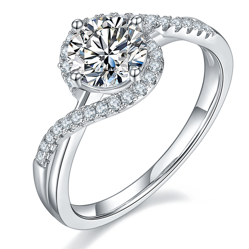 Moissanite Dress Ring