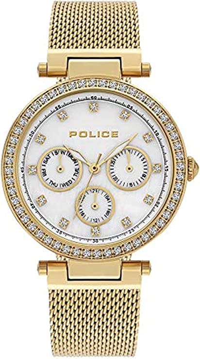 Clearance Police Mikkeli Women's Analogue PL15891MYG-28MM