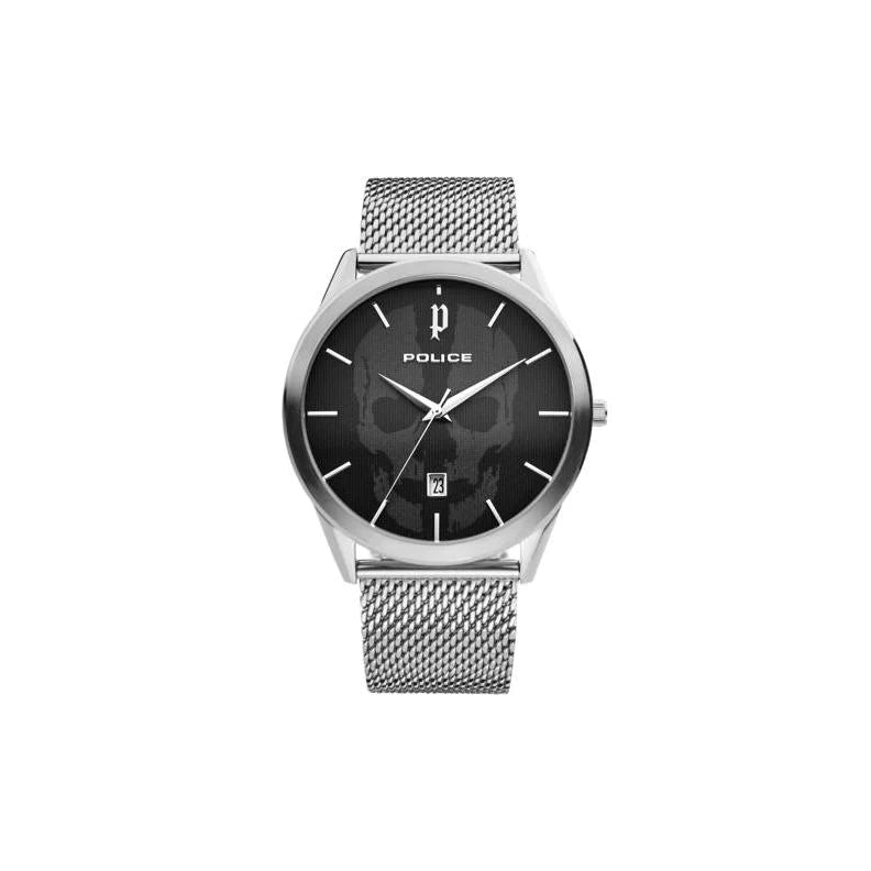 Police Gents Patriot 3 Hands-Date Mesh Strap PL15305JS02MMA